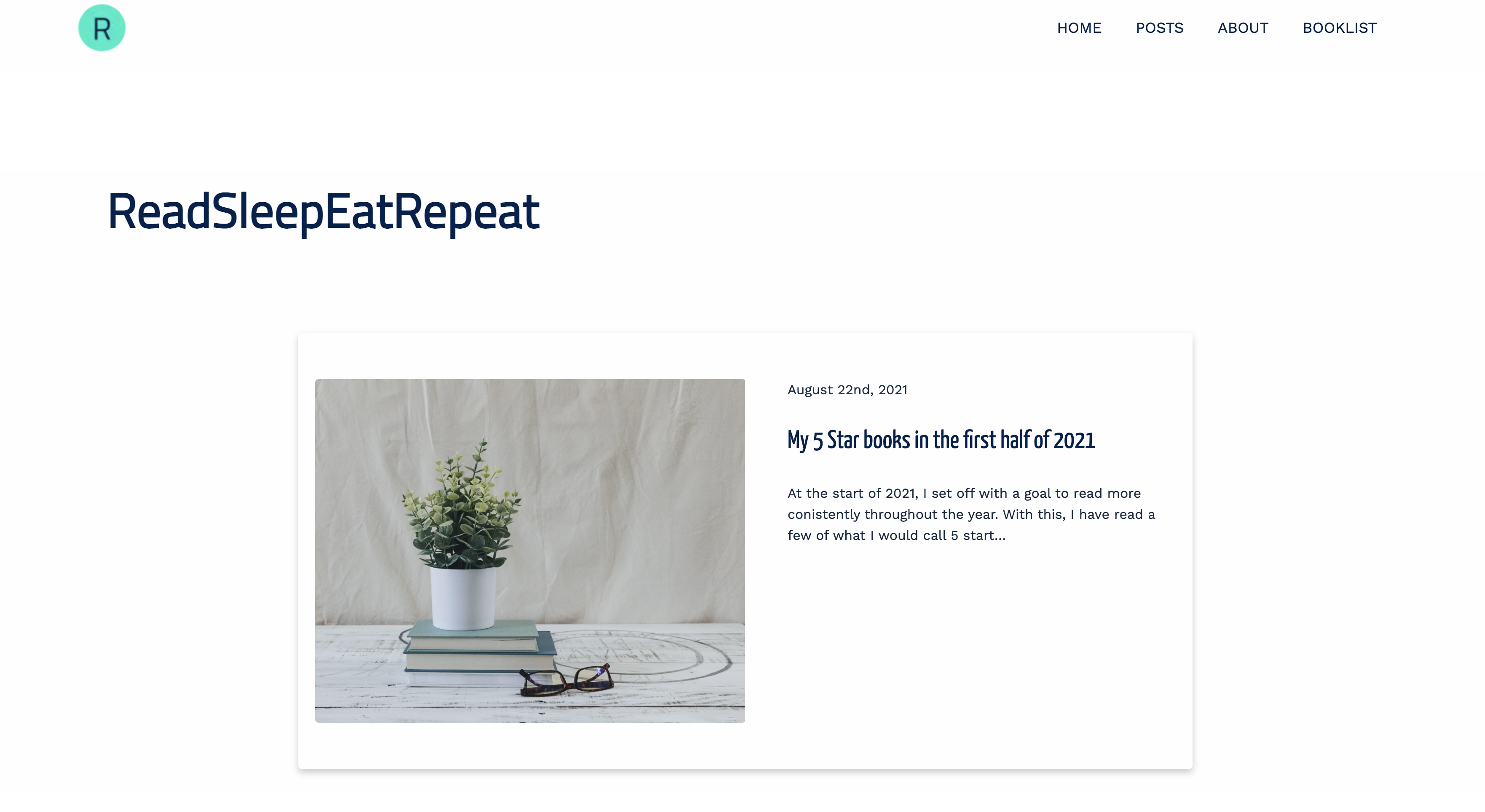 Project Read Sleep Eat Repeat Thumbnail